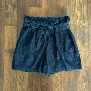 A New Day high rise jean shorts